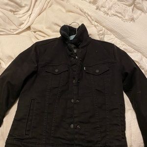 Levi’s Sherpa lined trucker jacket